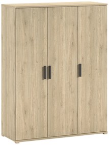 Set SAM format dintr-un Pat copii (90 x 200 cm), o noptieră, un Dulap camera copii cu 3 uși și o comodă cu 3 sertare.