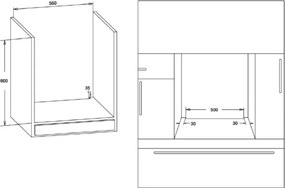 Cuptor încorporat HOMEFORT HSB64DGX cu 9 funcții, 80 L, curățare cu abur
