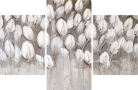 Tablou - Lalele structurate (90x60 cm)