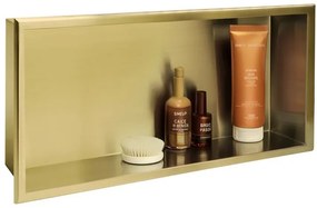 RAFT BAIE INCASTRAT PERETE 30x60 auriu periat