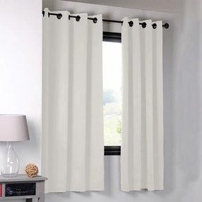 STOF Draperie groasă blackout NOTTE crem deschis 135 x 180 cm set 2 buc
