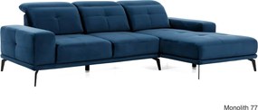Colțar lemn masiv Fix Bellaire 265x175cm Personalizabil - Kronos 19, Cu Taburet