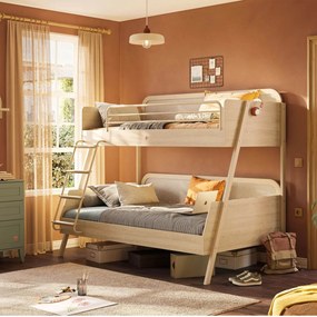 Pat etajat pentru copii, Colectia Loof New (90x 200-120x200 cm)