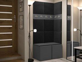 Mobilier hol Tovenaz I (grafit + Negru) . 1104741
