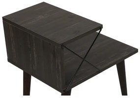 Noptieră CROSS 55x50 cm maro