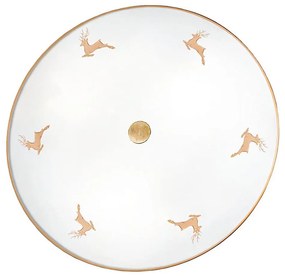 Kolarz 731.U13.4.150 - Aplică de perete NONNA, 3xE27/60W/230V, Ø 42 cm, jel. aur roz