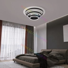 Lustra LED Cu Telecomanda, Elit's Esn1710Y-BK