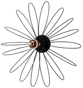 Aplică de perete neagră Hemdem – Opviq lights