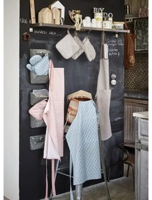 Șorț din bumbac Tiseco Home Studio Arabesk, albastru deschis