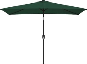vidaXL Umbrelă de soare dreptunghiulară 200 x 300 cm, Verde