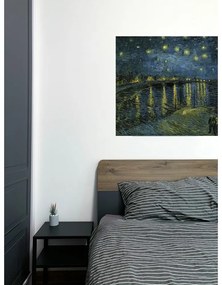 Tablou - reproducere 90x70 cm The Starry Night, Vincent van Gogh – Fedkolor