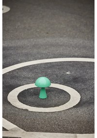 Veioză verde-mentă LED cu intensitate reglabilă (înălțime 20 cm) Mush – Hübsch