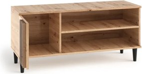 Comodă TV LIVIA 08 – 120x40x54 cm – Stejar Artisan