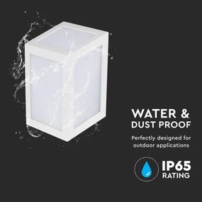 Aplică LED de exterior LED/12W/230V 4000K IP65 alb