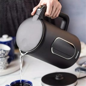 Fierbator de apa 1.7 L Klausberg KB7891 negru-argintiu