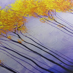 Tablou - Copaci galbeni (90x60 cm)