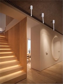 Plafoniera/Spot LED reglabil stil minimalist ORNOS alb H-29,5cm