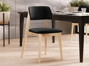 Scaun sufragerie KD 63 C (Fag + Negru) . 1103446