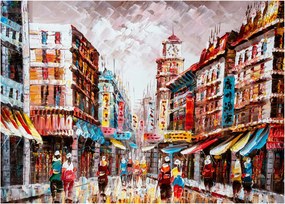 Tablou - Hong Kong, pictură în ulei (70x50 cm)