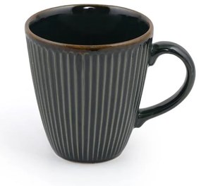 Căni verde-închis 6 buc. din ceramică 0.3 l – Hermia