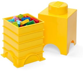 Cutie depozitare LEGO®, galben