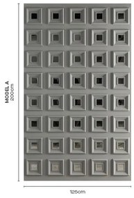 Panou decorativ frames bagdat a cu oglinzi 125cm x 200cm = 2.5m²