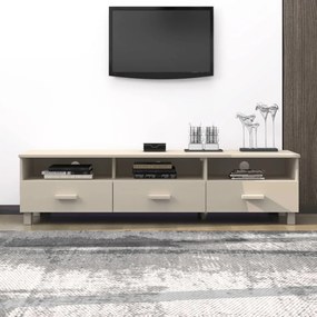 vidaXL Dulap TV „HAMAR”, maro miere, 158x40x40 cm, lemn masiv de pin