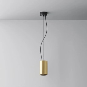 Pendul LED iluminat design tehnic Efir D-7,5cm 15W auriu