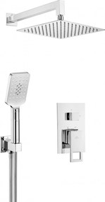 Anemon crom Set de dus incastrat cu baterie , para de dus, si dispersor fix NAC09MP