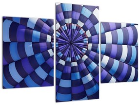 Tablou cu structura balonului zburător (90x60 cm)