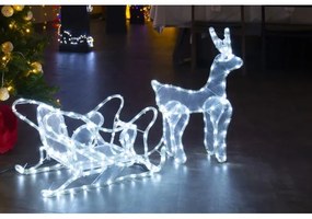 Decorațiune LED de Crăciun de exterior Retlux LED/12W/230V IP44 ren