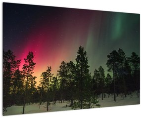 Tablou cu Northern Lights (90x60 cm)