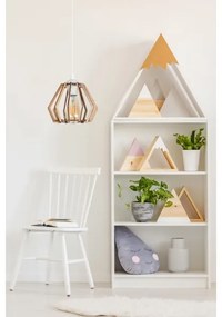 Lustră pe cablu BERGO 1xE27/60W/230V albă