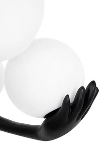 Lampa de podea decorativa cu design original Woman negru