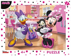 PUZZLE CU RAMA - MINNIE (40 PIESE) - DINO TOYS (322196)