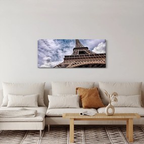 Tablou cu turnul Eifel (120x50 cm)