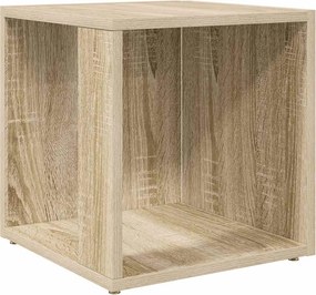 vidaXL Masă laterală, stejar sonoma, 33x33x34,5 cm, lemn prelucrat