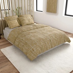 Lenjerie de pat din bumbac Renforce MARIT bej Dimensiune lenjerie de pat: 2 buc 80 x 80 cm | 200 x 200 cm