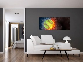 Tablou - Minge de tenis (120x50 cm)