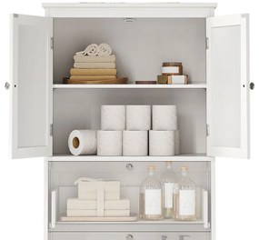 Dulap cu 2 uși și 2 sertare 60x30x110 cm