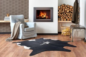 Covor Artificial Cowhide, Vaca G5070-3 negru alb din piele - SECUNDAR-COTATI PRODUSUL