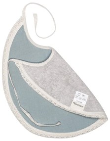 Bavețică din muselină Kindsgut Paris, gri