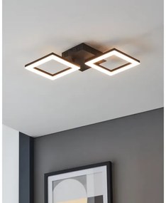Plafonieră LED dimabilă pentru baie Eglo 31773 PARANDAY-Z LED/15,5W/230V negru