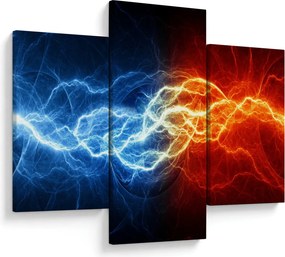 Tablou cu tensiunea de curent (90x60 cm)