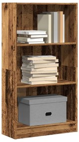 vidaXL Bibliotecă, lemn vechi, 60x24x109 cm, lemn prelucrat
