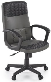 Scaun de birou Bjorn negru/gri H112 cm