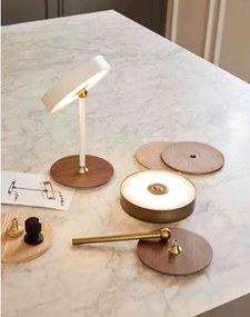 Halo Design 745784-LED — Lampă reîncărcabilă reglabilă ON THE MOVE, LED/2,5W/4000 mAh, alamă/lemn