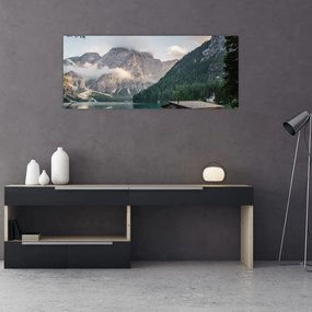 Tablou - Lake Prags (120x50 cm), în 40 de alte dimensiuni noi