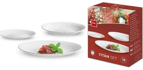 Set de farfurii Toro cu 18 piese TITAN