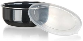 Set de boluri emailate Banquet METALLIC Black, 8bucăți
